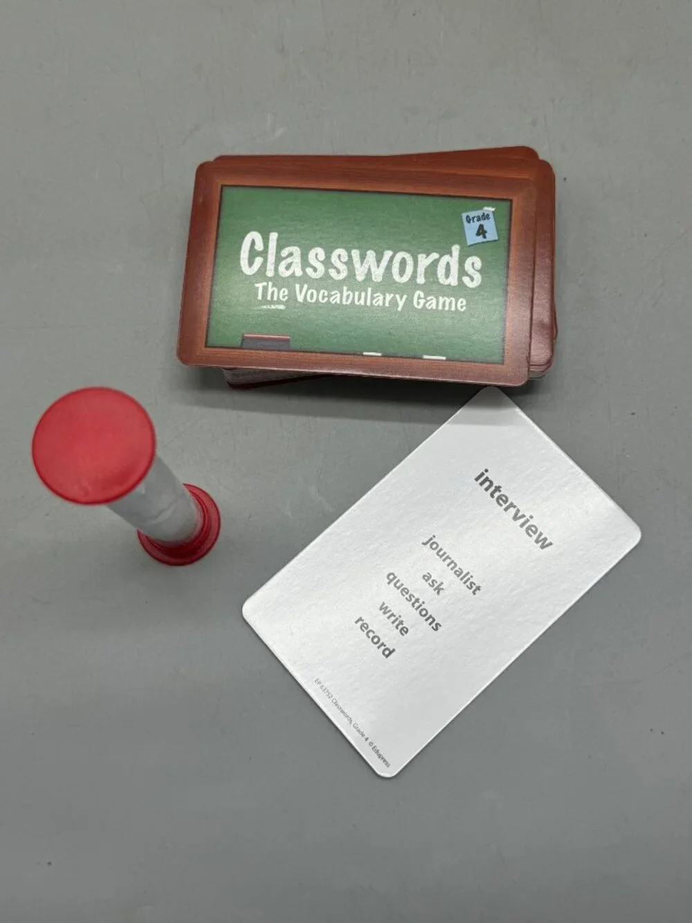 Classwords Grade 4 Vocabulary Game By Edupress 2-8 Players Includes English READ